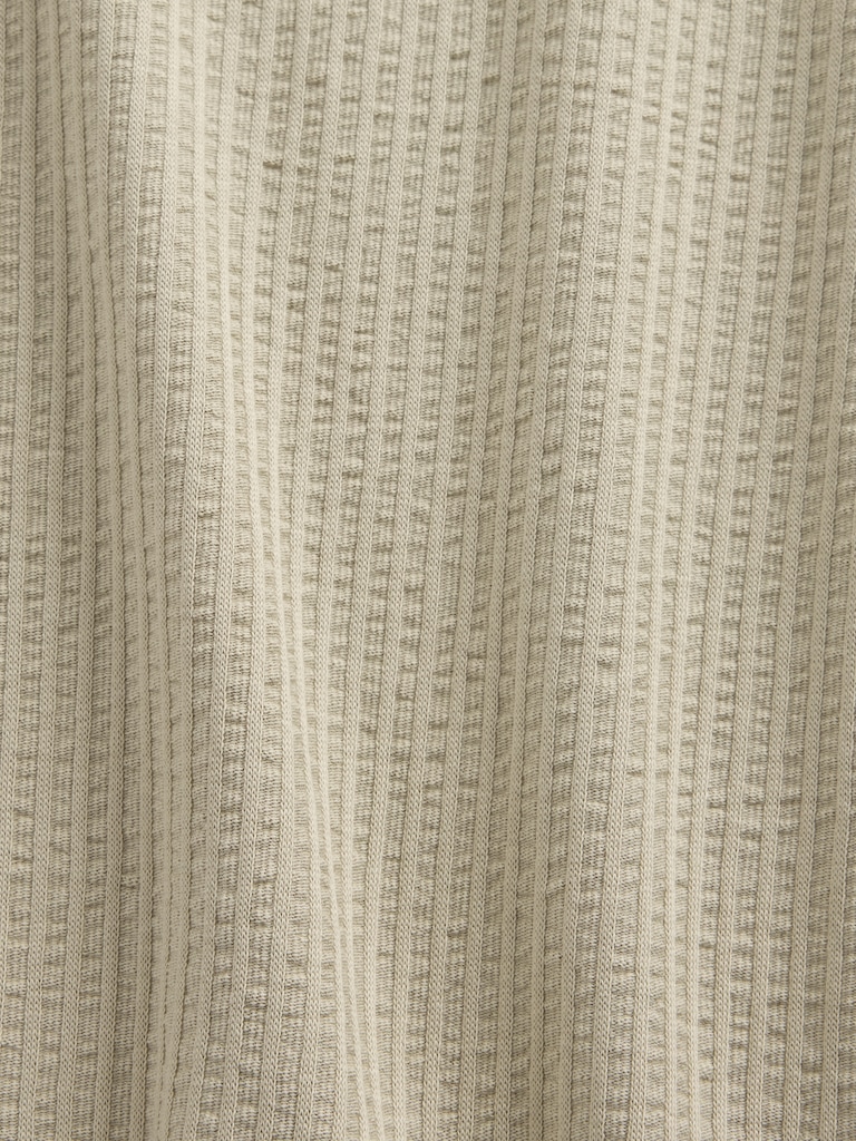 Baby Seersucker Henley Footless One-Piece