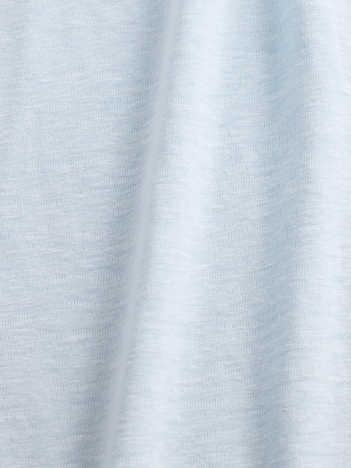 Linen-Blend Ruffle PJ Dress