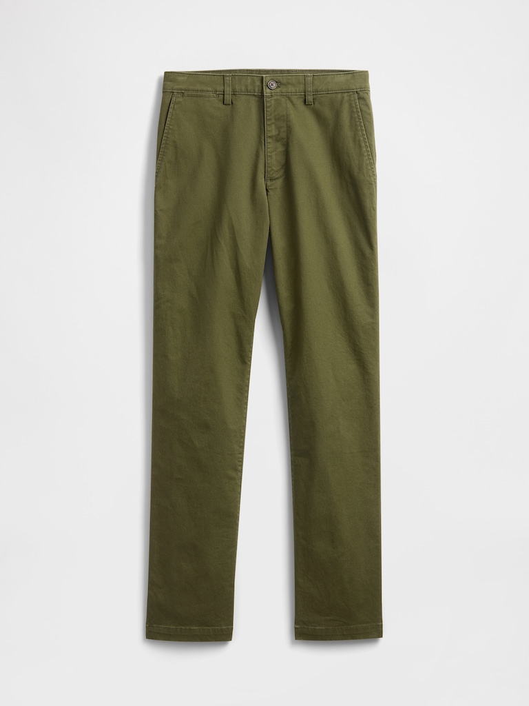 GapFlex Essential Khakis in Straight Fit