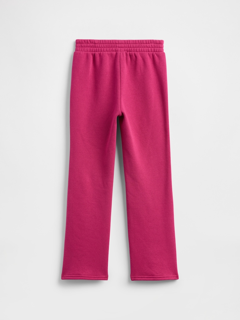 Kids Relaxed Gap Logo Bootcut Sweatpants