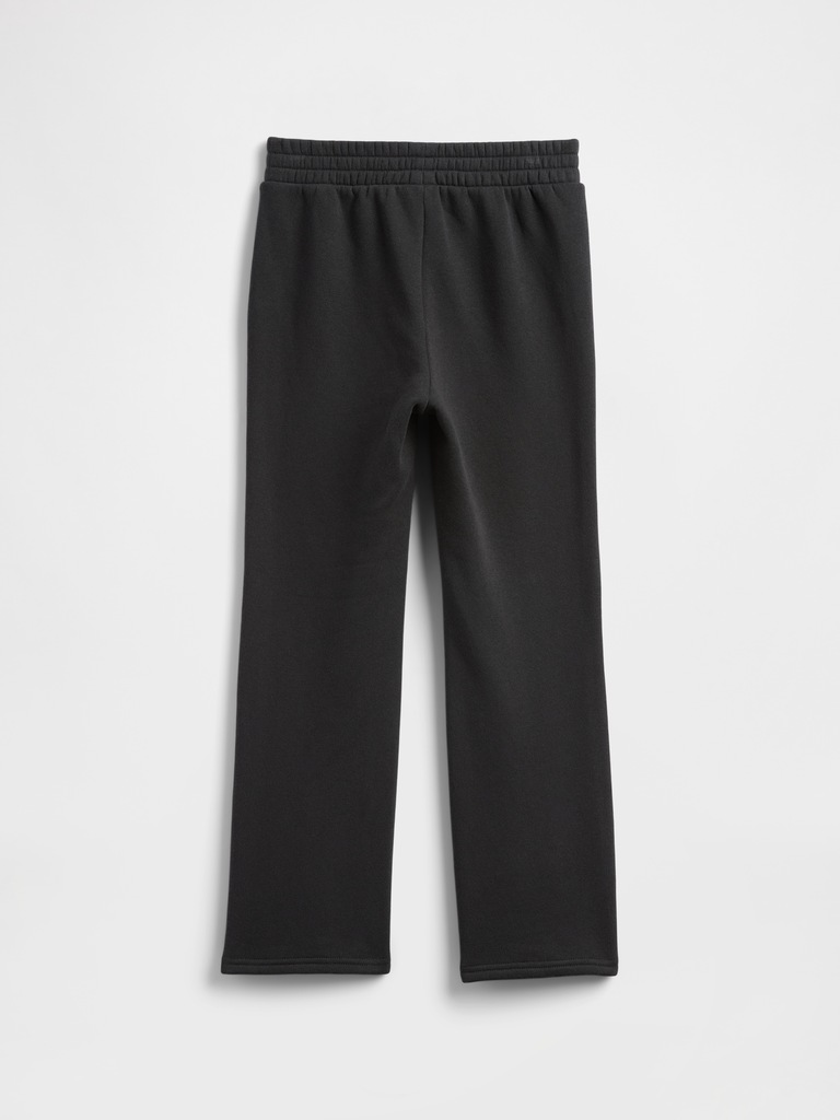Kids Relaxed Gap Logo Bootcut Sweatpants