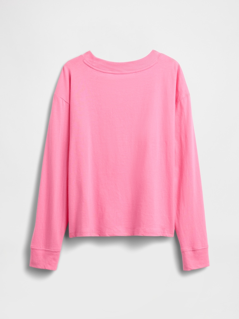 GapKids × Disney Minnie Mouse Relaxed Logo T-Shirt