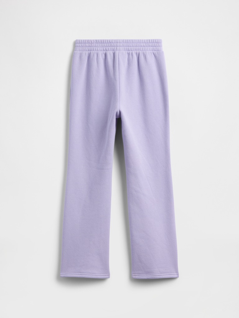 Kids Relaxed Gap Logo Bootcut Sweatpants