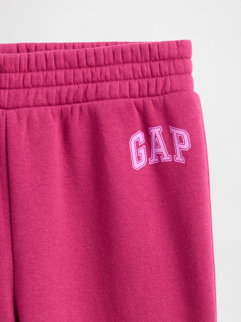 Kids Relaxed Gap Logo Bootcut Sweatpants
