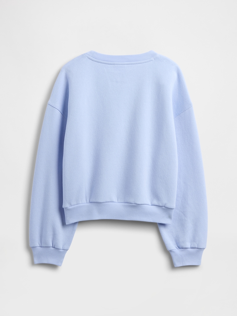 Kids Oversized Crewneck Sweatshirt