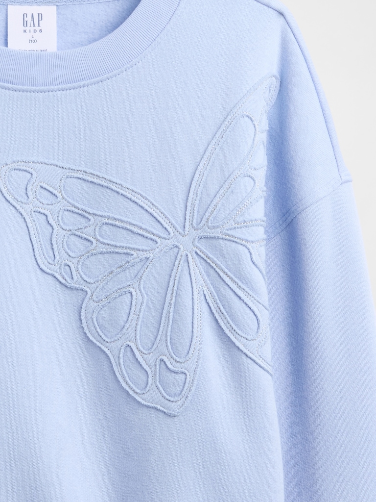 Kids Oversized Crewneck Sweatshirt