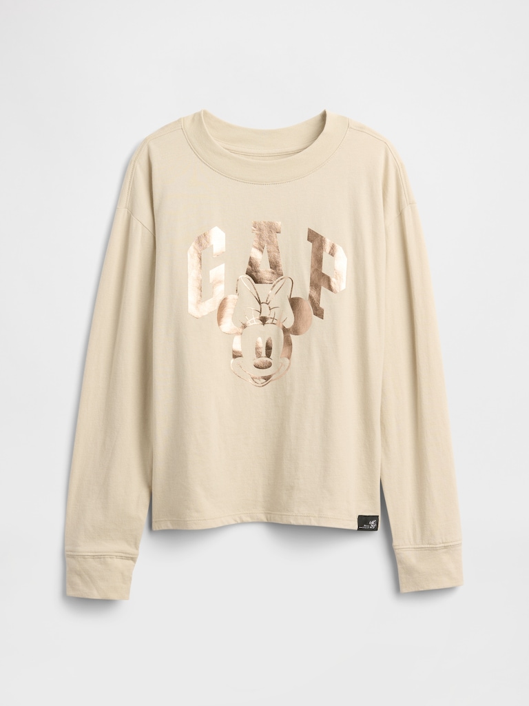 GapKids × Disney Minnie Mouse Relaxed Logo T-Shirt