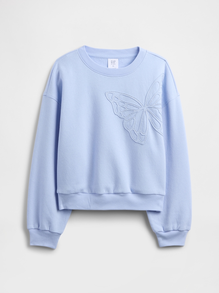 Kids Oversized Crewneck Sweatshirt