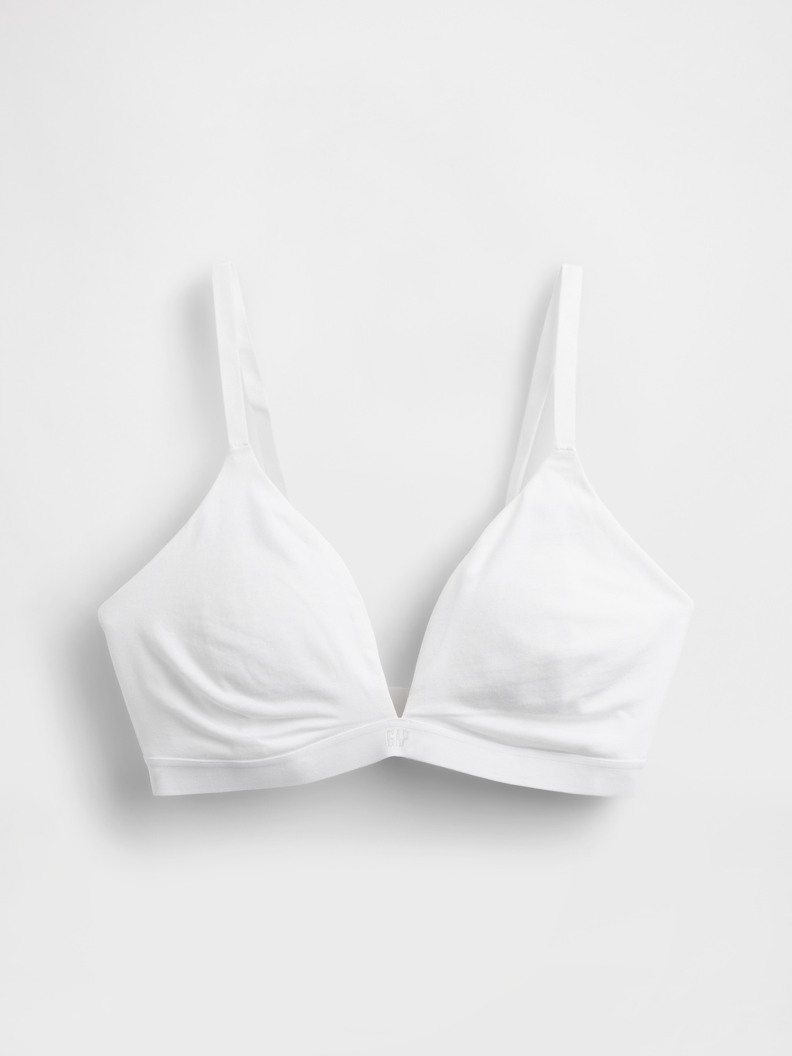 Organic Stretch Cotton Triangle Bra