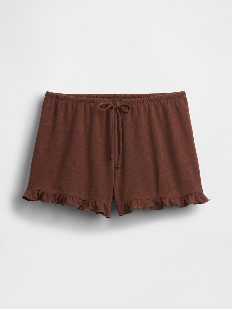 Ruffle PJ Shorts