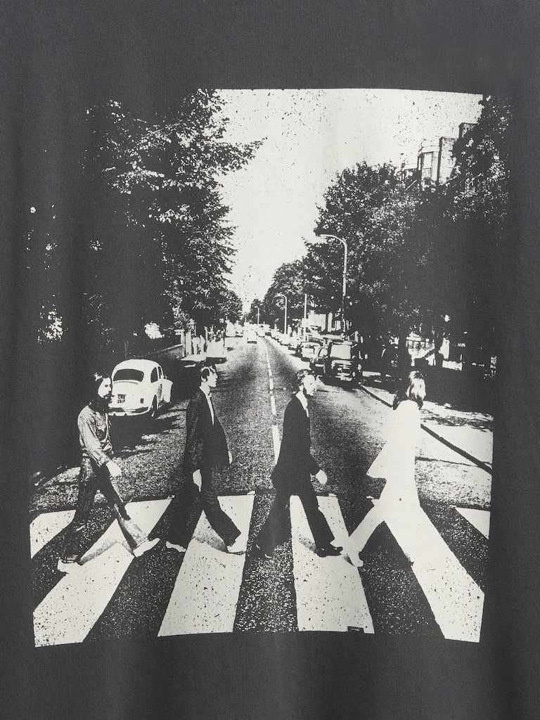 The Beatles Relaxed Graphic T-Shirt