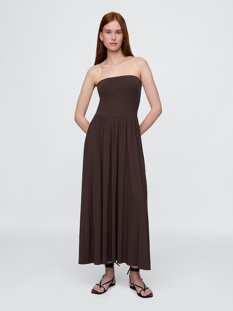 Strapless Maxi Dress