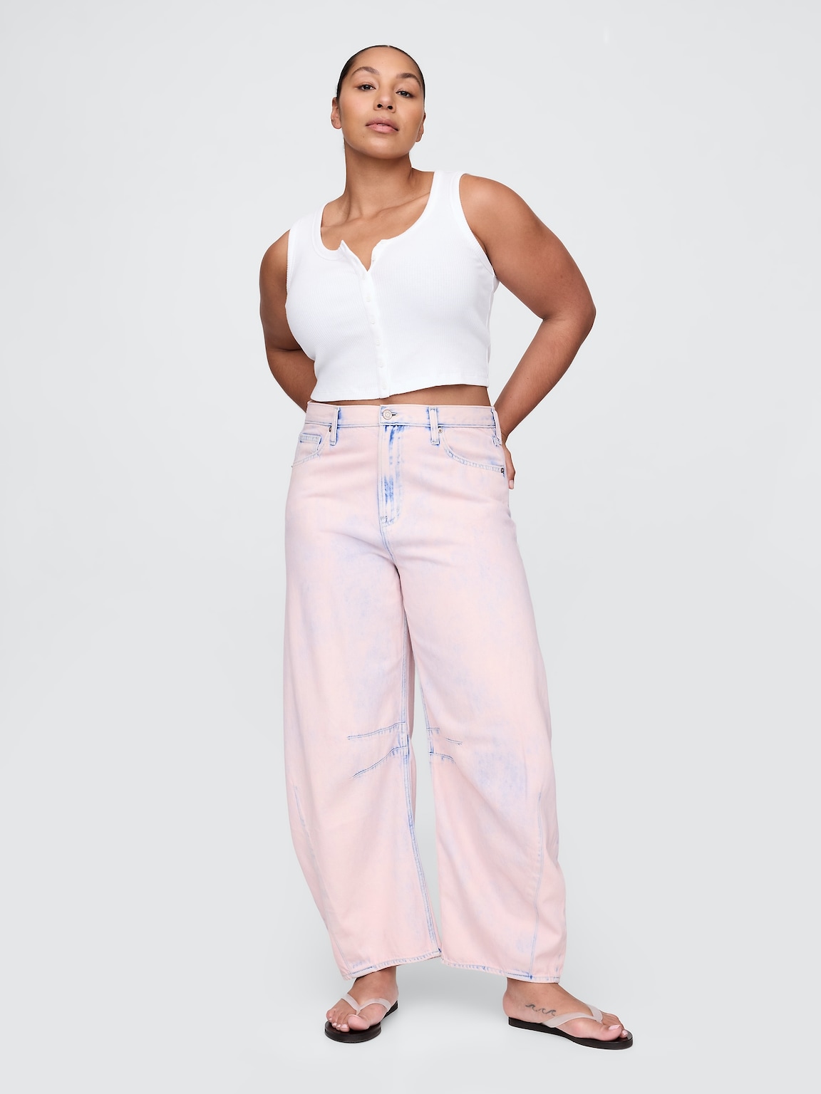 High Rise UltraSoft Horseshoe Jeans