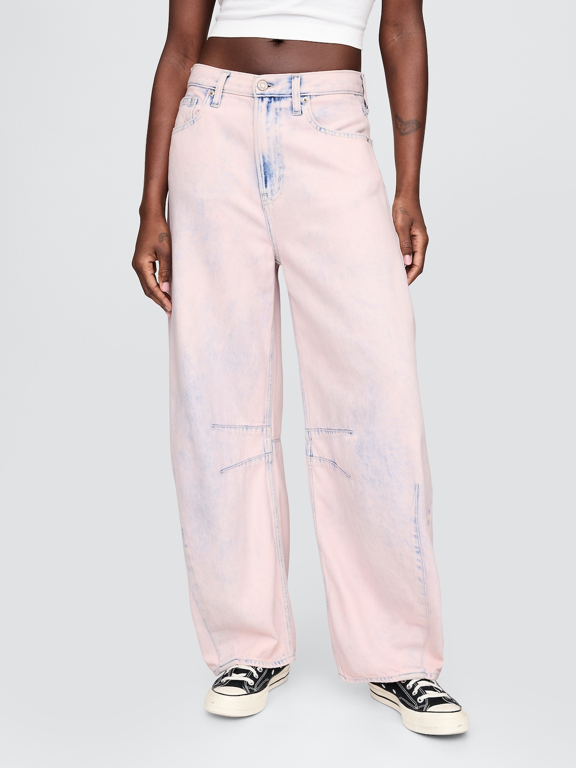 High Rise UltraSoft Horseshoe Jeans