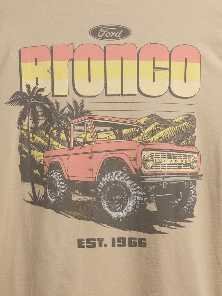 Relaxed Ford Bronco Graphic T-Shirt