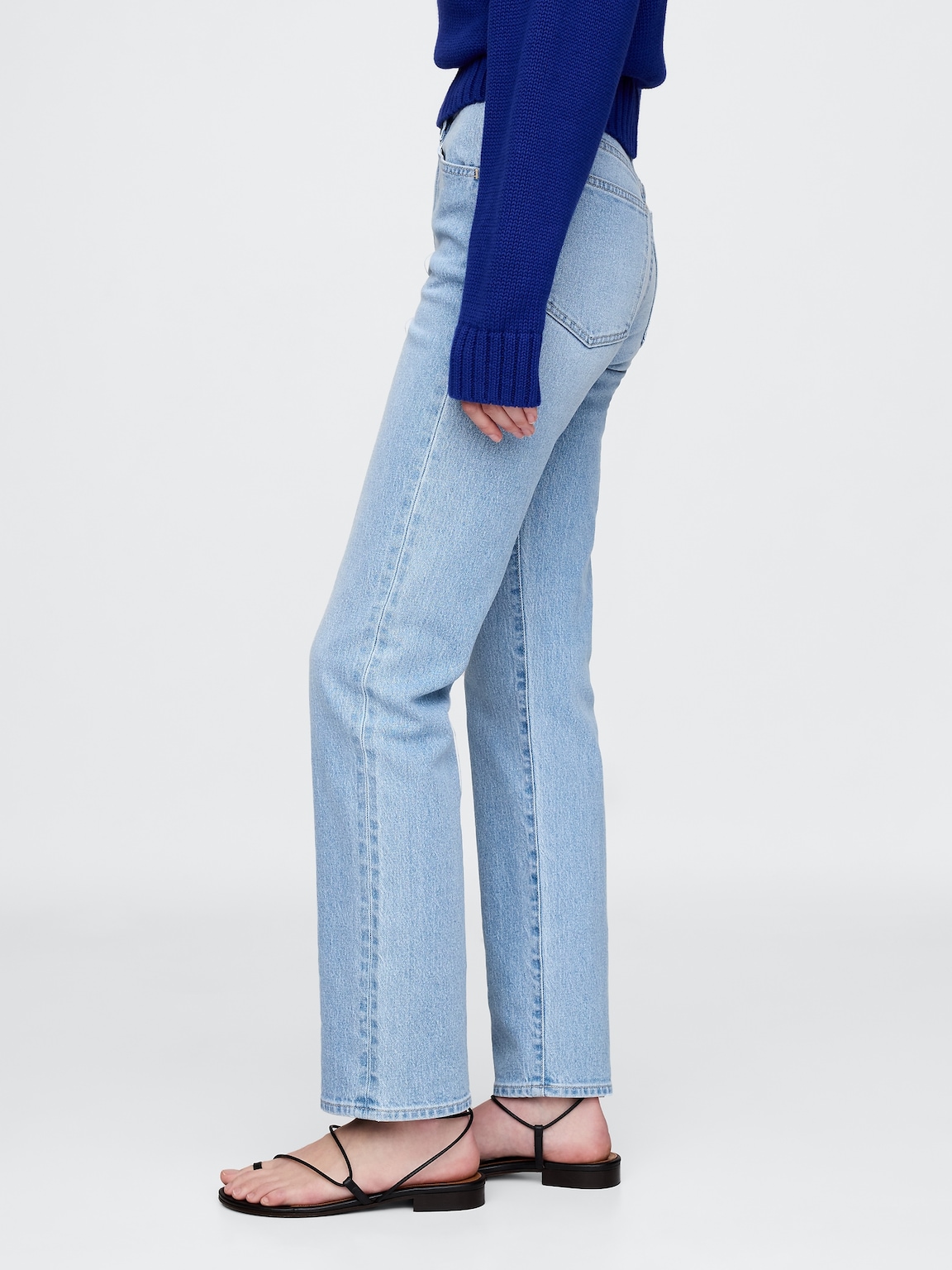 High Rise '90s Slim Straight Jeans