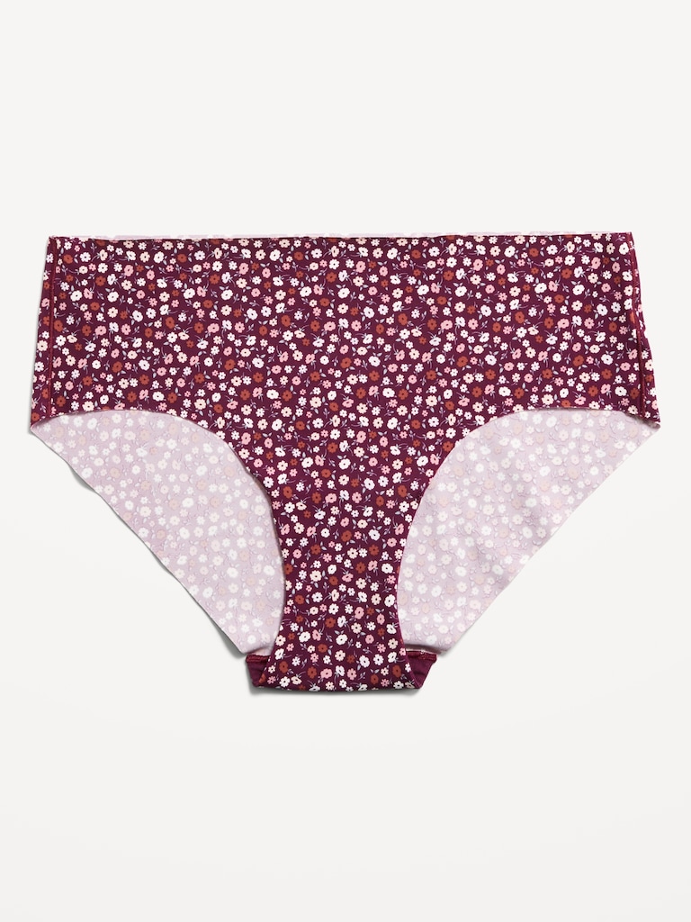 Low-Rise No-Show Hipster Underwear