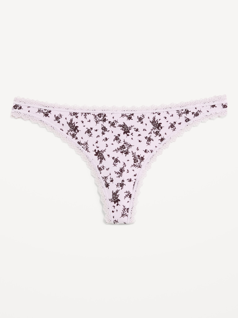 Mid-Rise Everday Cotton Thong