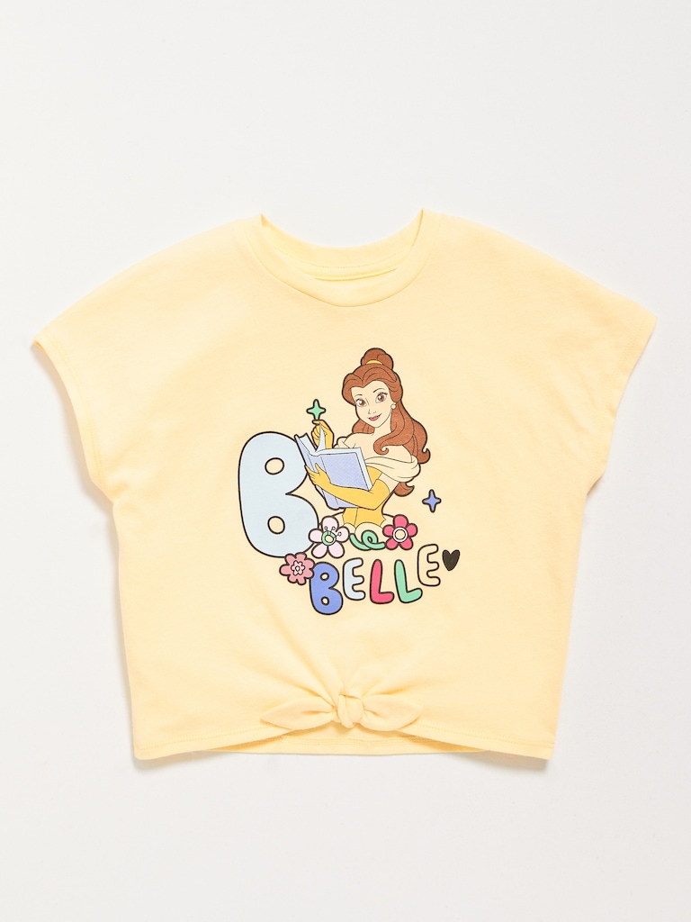 Disney© Graphic Tie-Knot T-Shirt for Toddler Girls