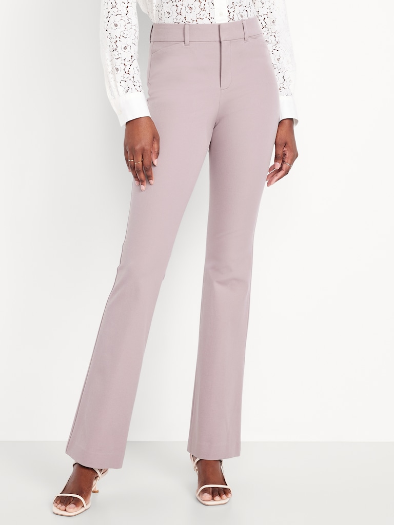 High-Waisted Pixie Flare Pants