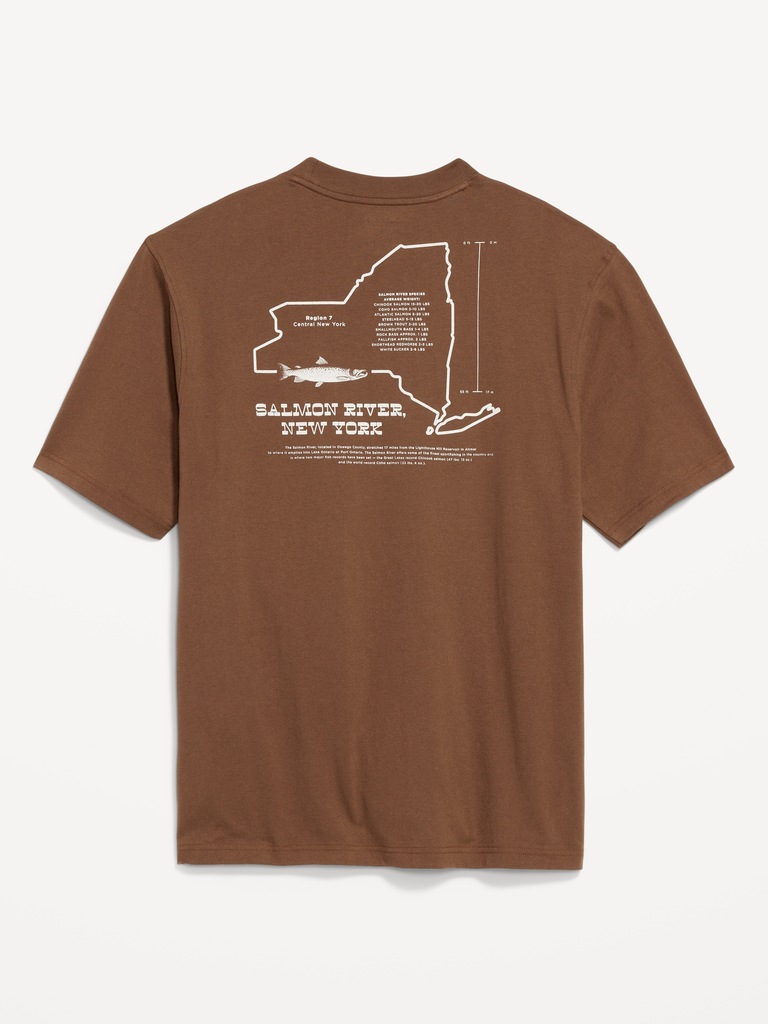 Heavyweight Crew-Neck Graphic T-Shirt