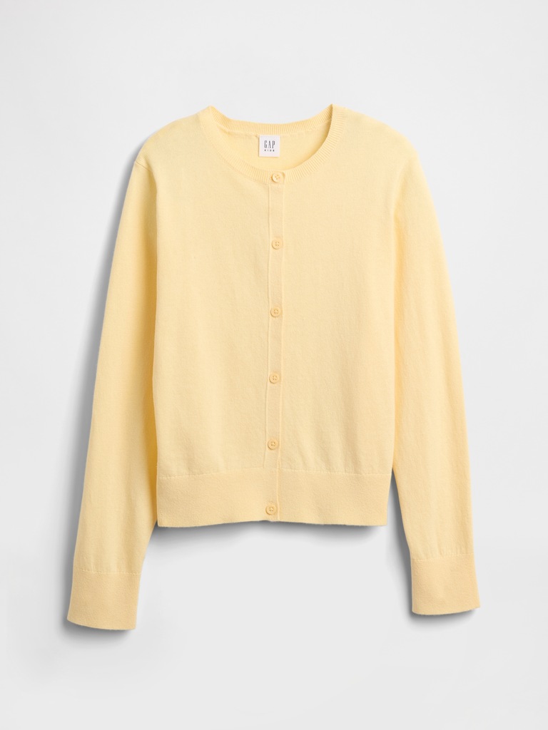 Kids Crewneck Cardigan