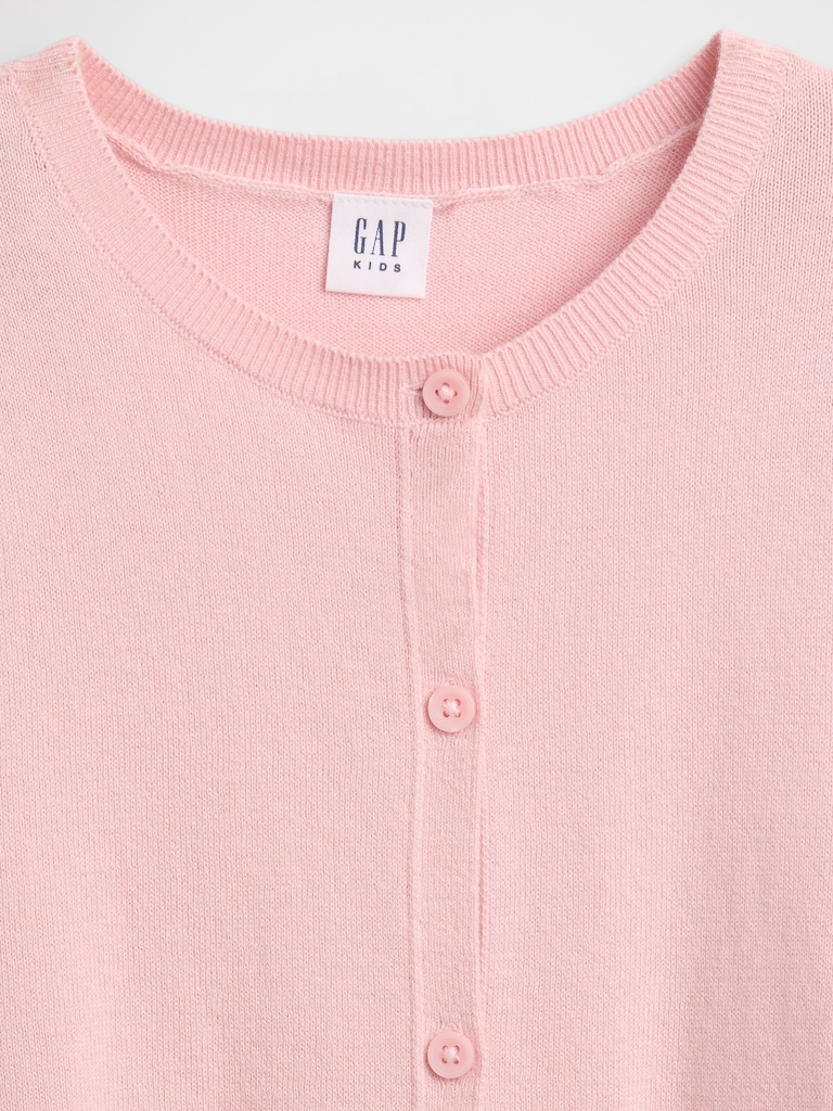 Kids Crewneck Cardigan