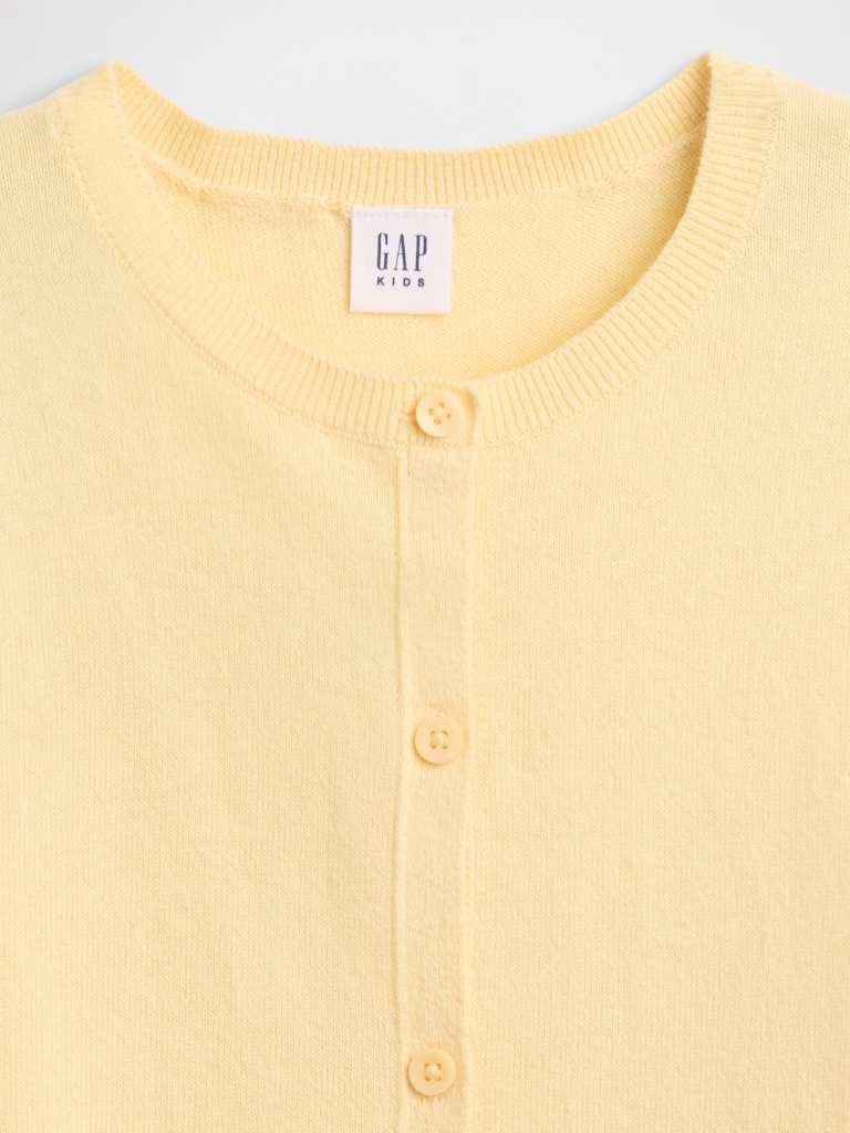 Kids Crewneck Cardigan