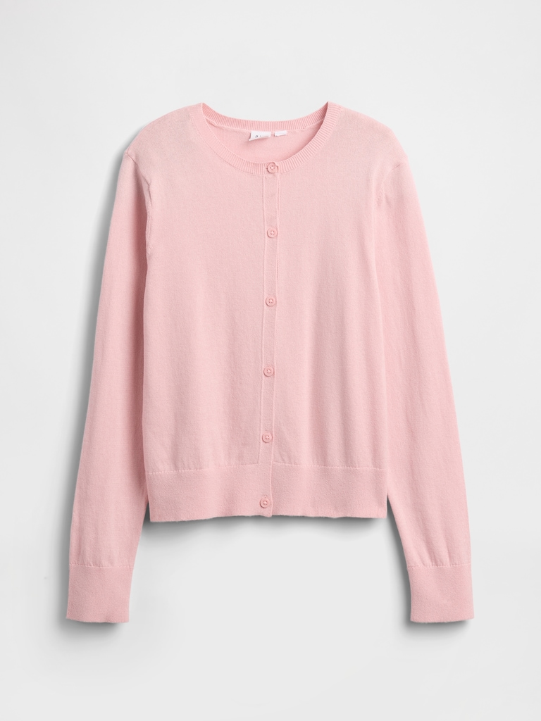 Kids Crewneck Cardigan