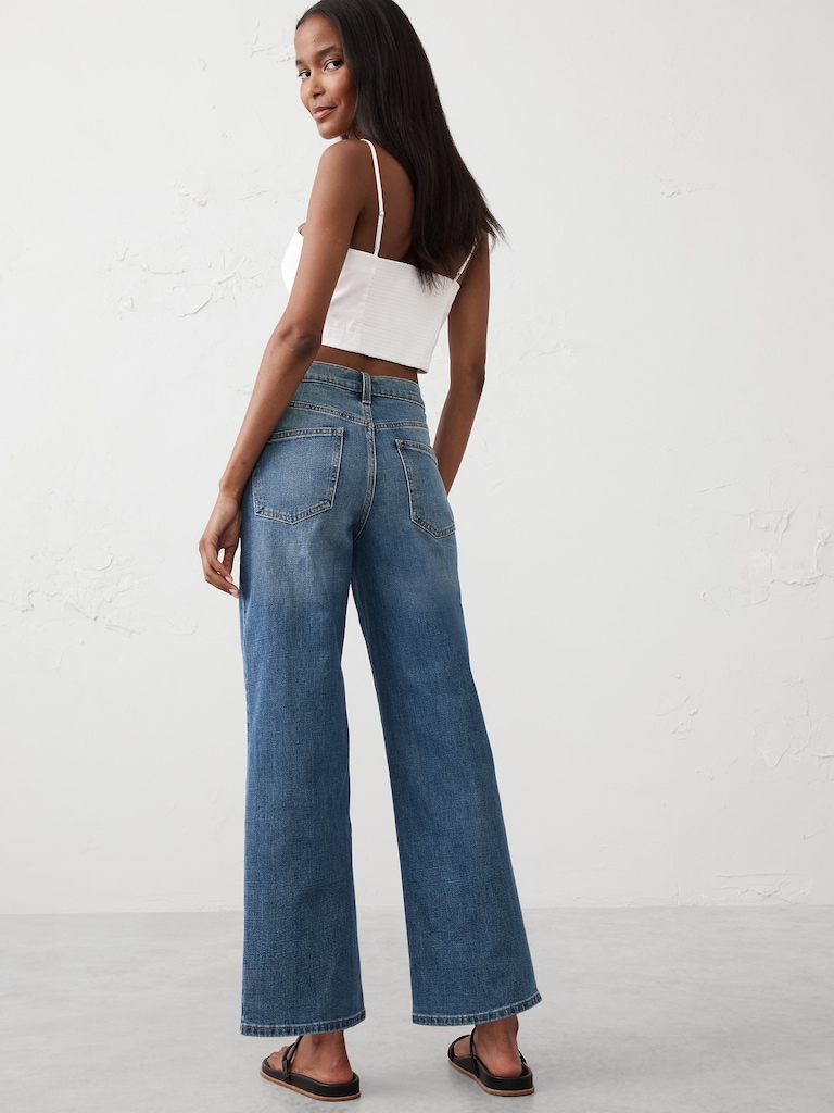 Straight High-Rise Jean