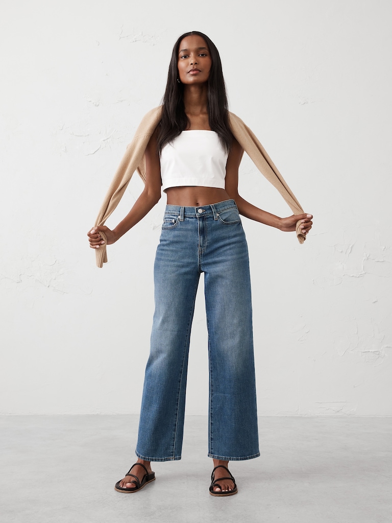 Straight High-Rise Jean