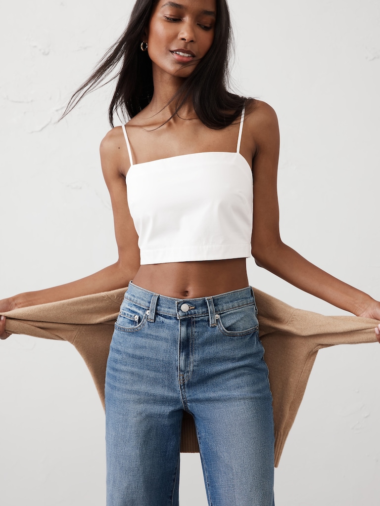 Straight High-Rise Jean