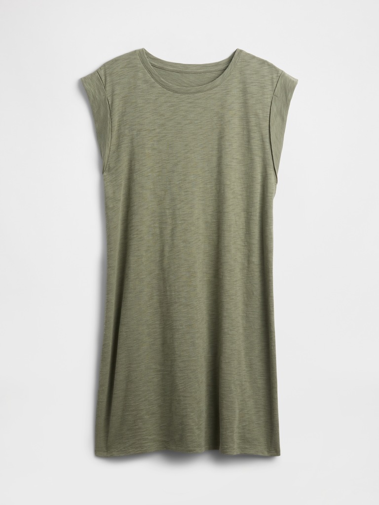 Crewneck T-Shirt Dress