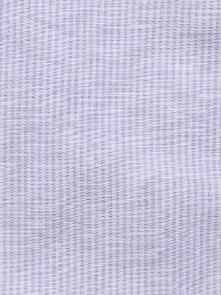 Slim-Fit Linen-Cotton Dress Shirt