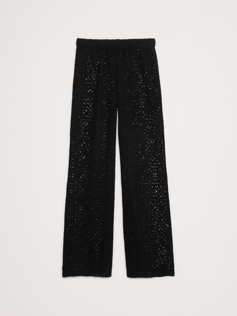 Flared Italian Lace Beach Pant