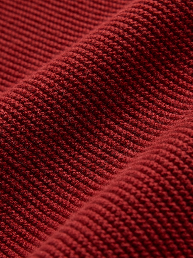 Garter Crewneck Sweater