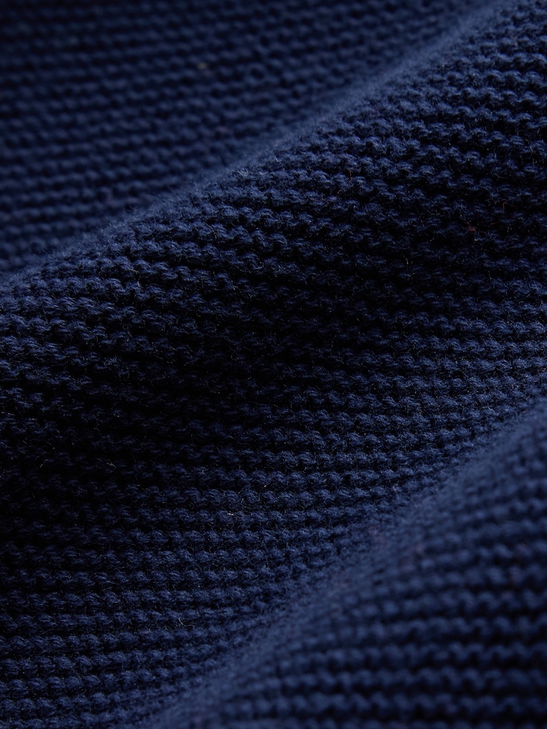 Garter Crewneck Sweater