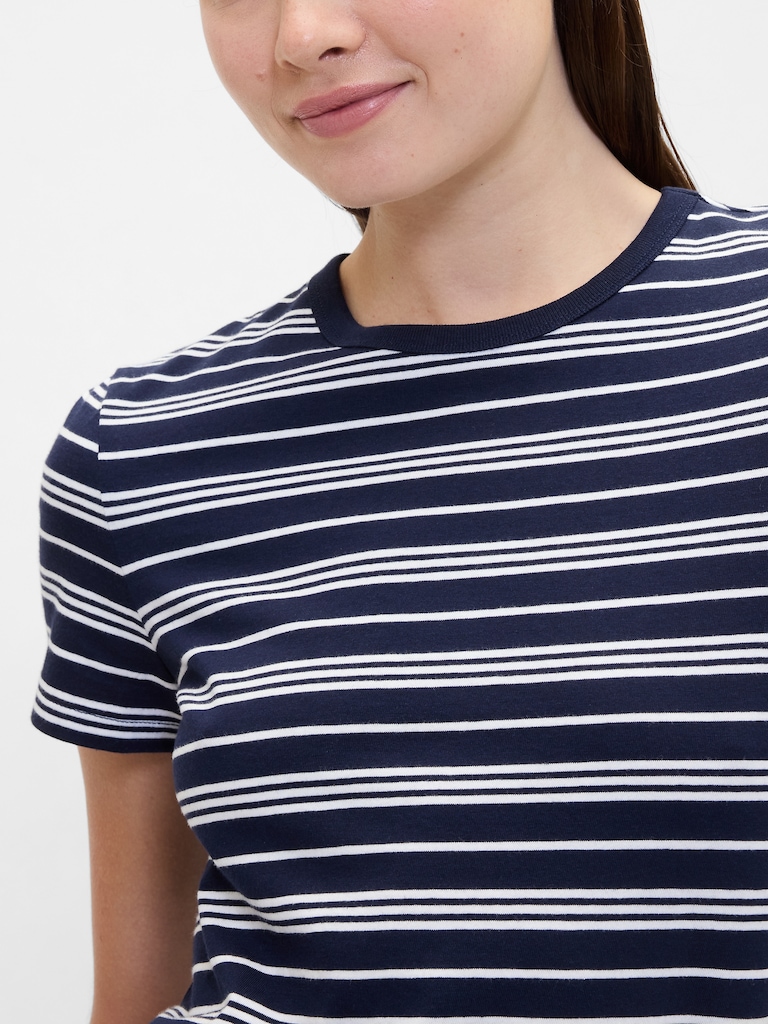 Favorite Stripe Crewneck T-Shirt