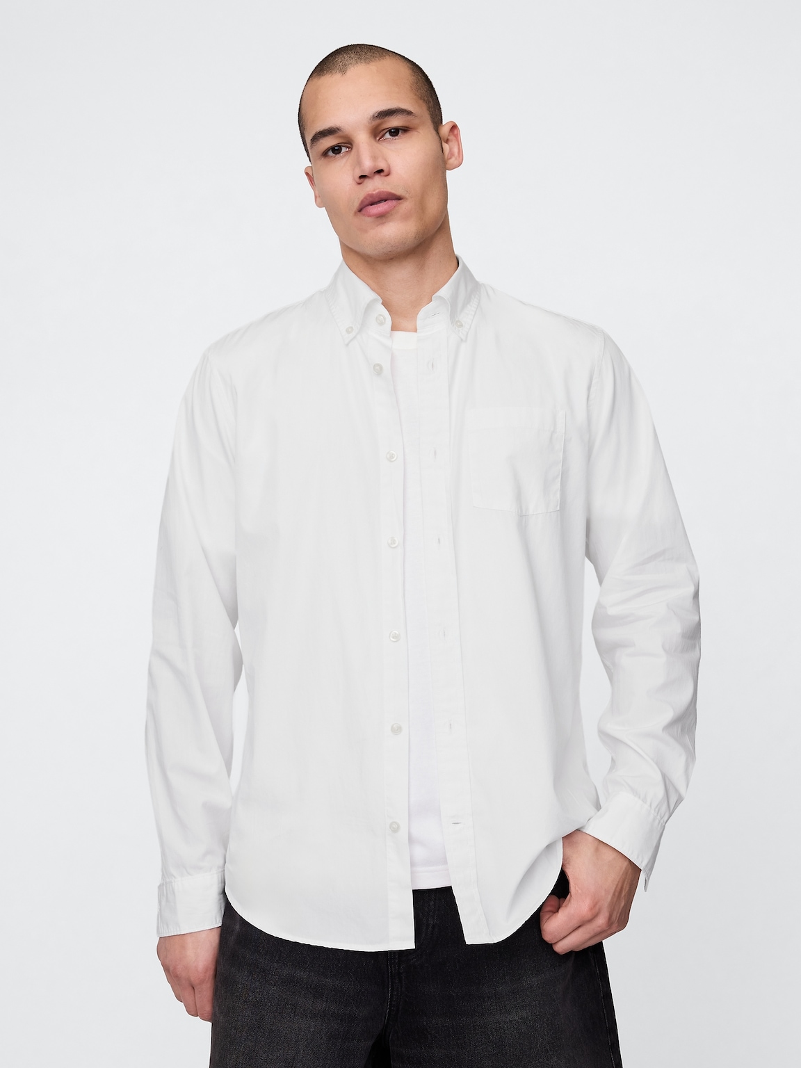 Organic Cotton Poplin Classic Shirt