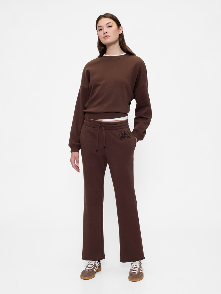 Relaxed Wedge Crewneck Sweatshirt