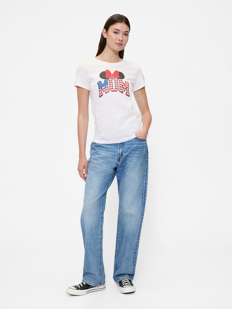 Gap × Disney Minnie Mouse Logo T-Shirt