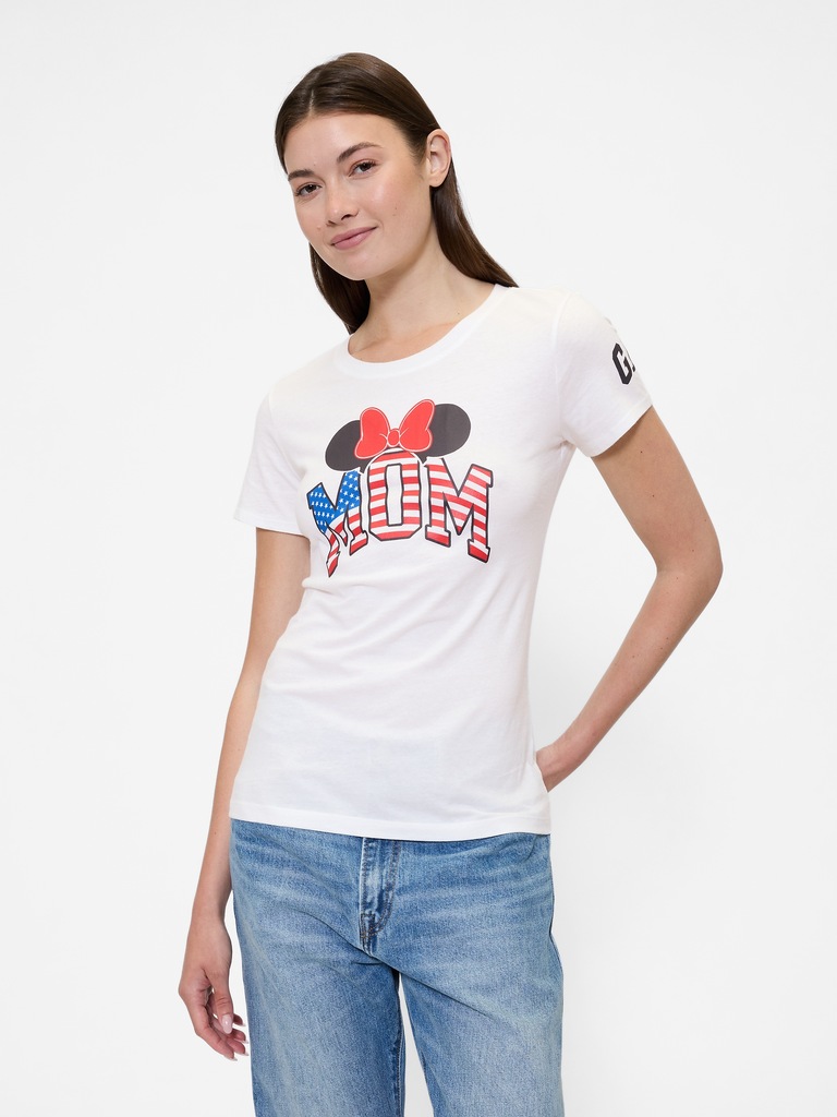 Gap × Disney Minnie Mouse Logo T-Shirt