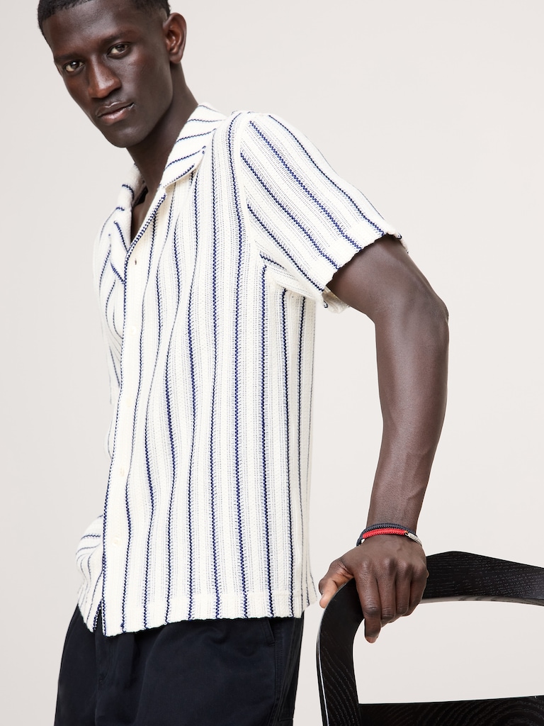 Artisan Leather Macrame Bracelet by Caputo & Co