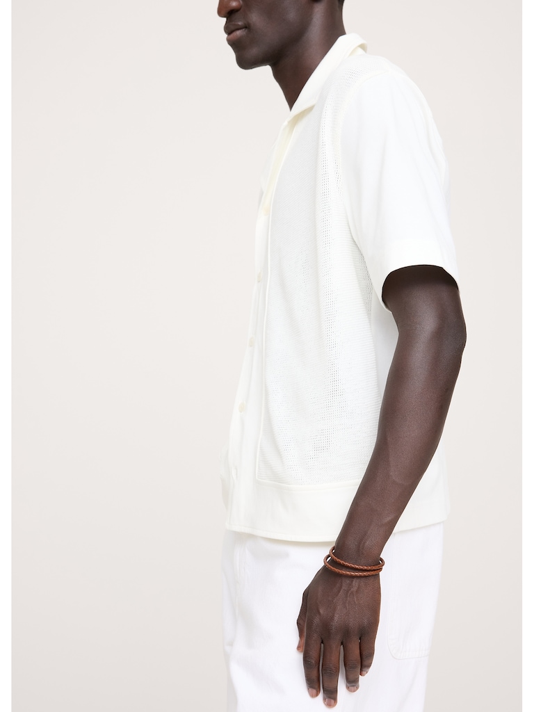 Euro Braided Leather Double Wrap by Caputo & Co