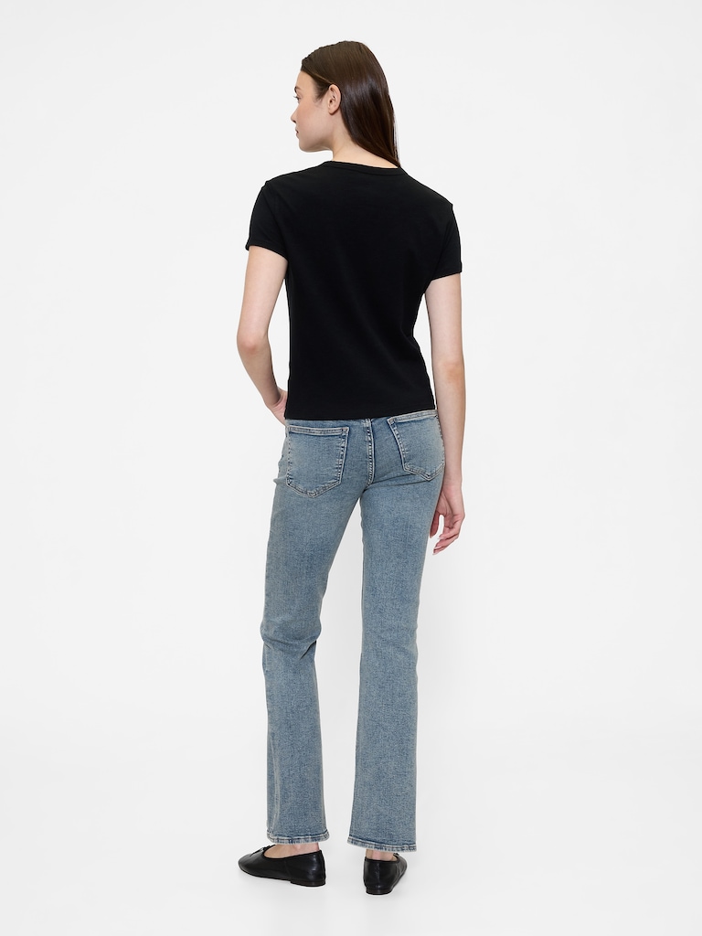 Mid Rise Universal Baby Boot Jeans