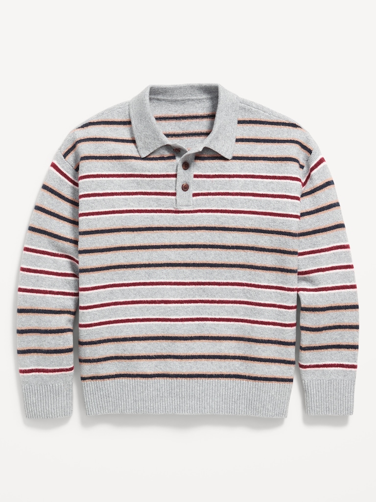SoSoft Oversized Collared Sweater for Boys