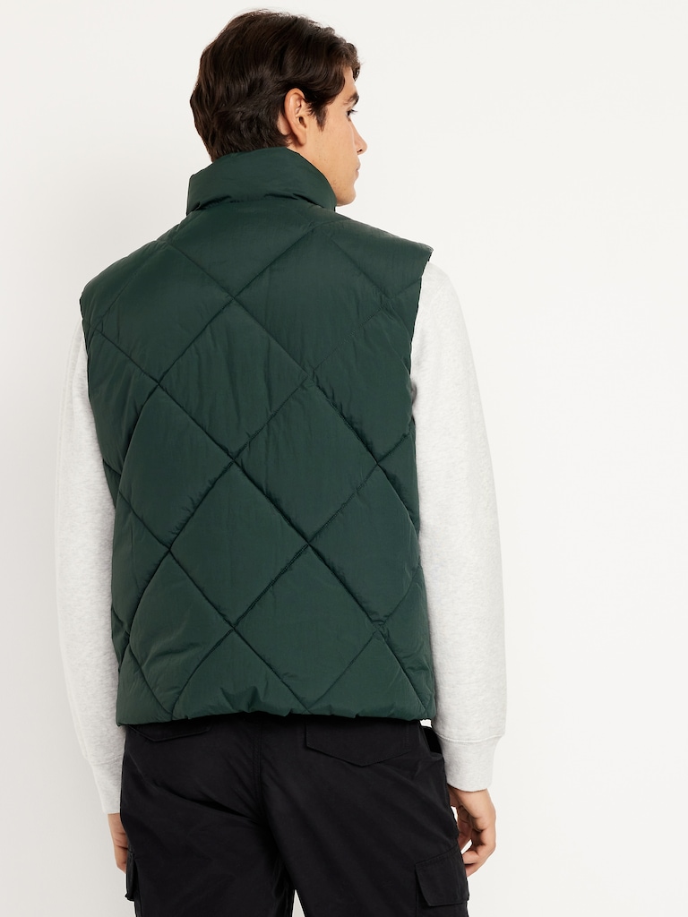 Water-Resistant Frost-Free Quilted Vest
