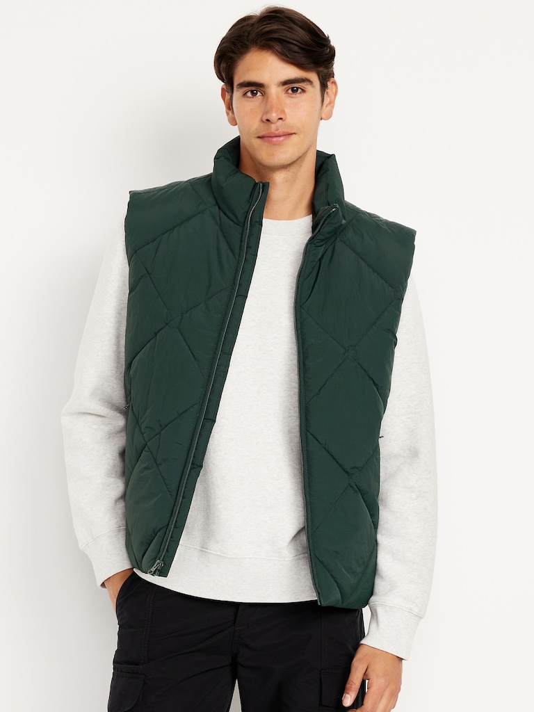 Water-Resistant Frost-Free Quilted Vest