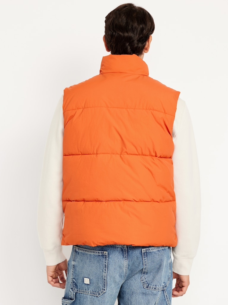 Frost-Free Water-Resistant Puffer Vest