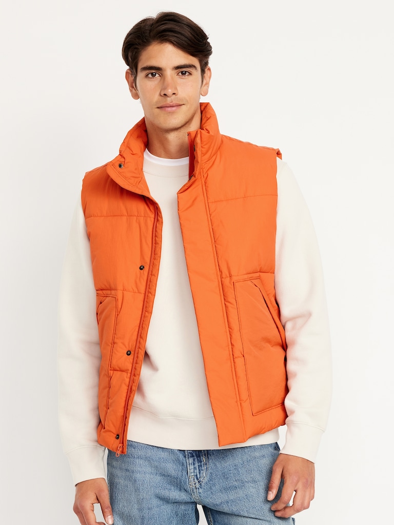 Frost-Free Water-Resistant Puffer Vest